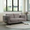 Серый диван трехместный Cozy