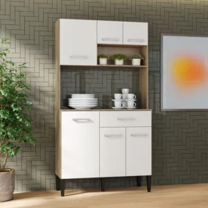 Кухонный шкаф с ящиком и отделением для микроволновки Delta